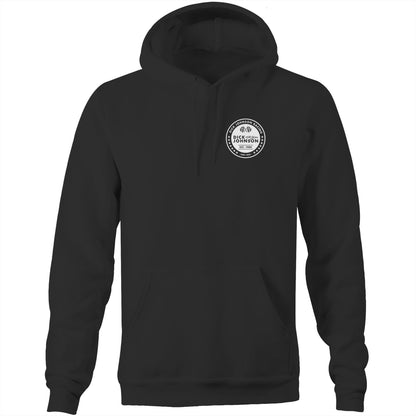 Dick Johnson Medallion - Pocket Print Hoodie