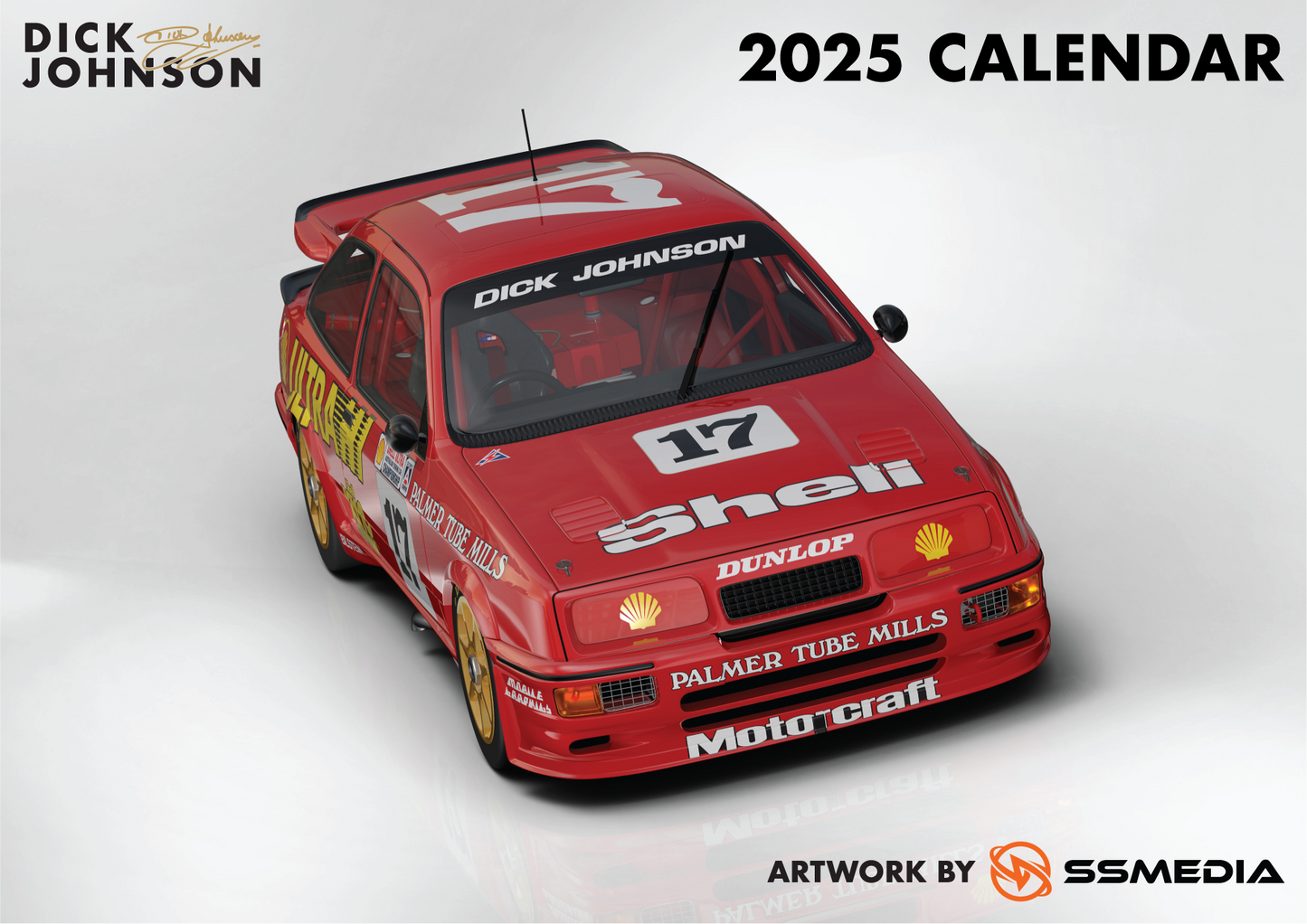 2025 Iconic Cars Calendar