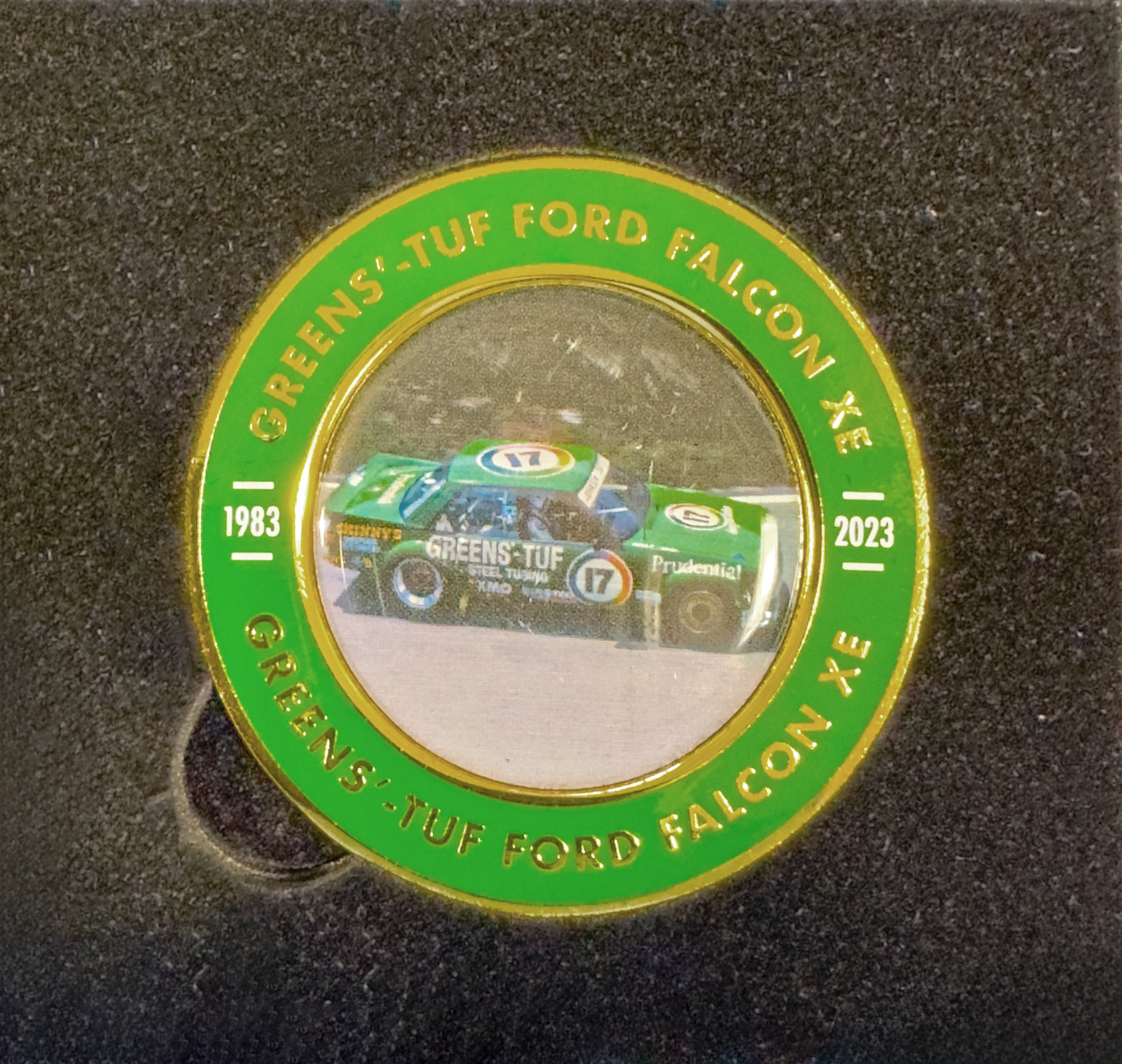 Greens'-Tuf Ford Falcon XE 1983 Bathurst 1000 40th Anniversary Medallion