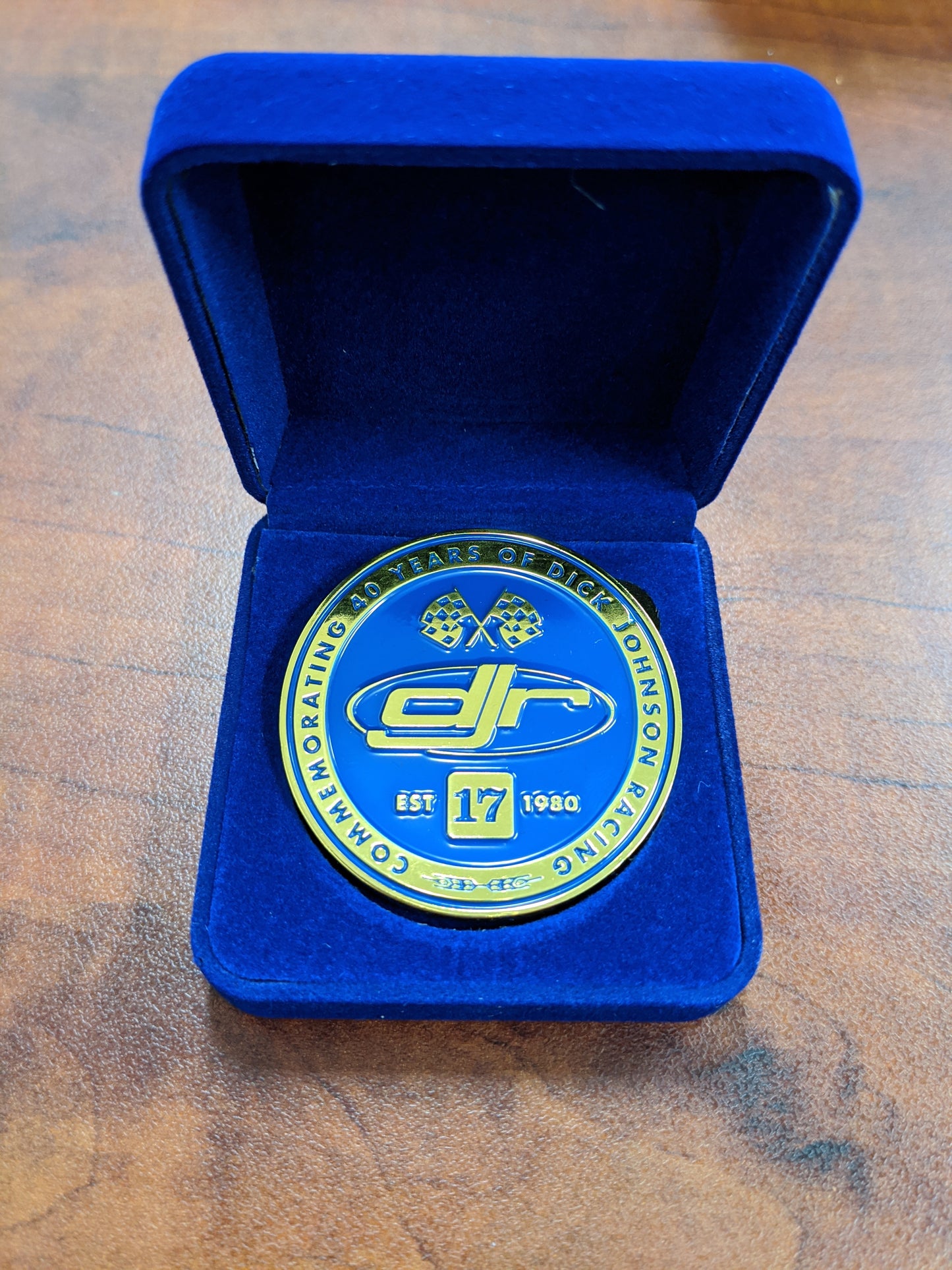 DJR 40th Anniversary Medallion - Gold